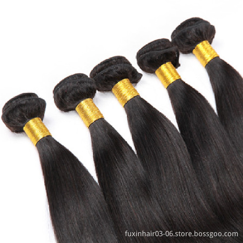 Free Shipping Wholesale 16 18 20 Inch Human Hair Weave Bundles Brazilian Virgin Hair Straight